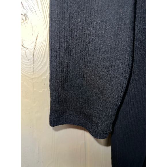 Torrid Dress Womens Large 12 Front Slit Midi Tunic Top Ribbed BodyCon Mock Neck - Picture 10 of 13